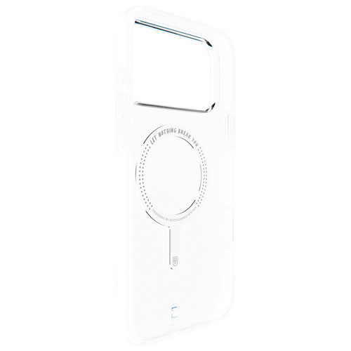 BodyGuardz Ace Pro Fitted Soft Shell Case with MagSafe for iPhone 17 Pro - Clear/White