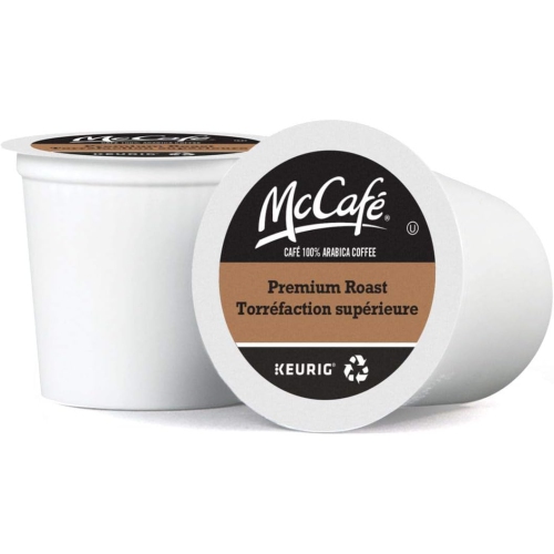 McCafe, Premium Roast Coffee K-Cup Pods, 80 count, 860.0 gram, Pack of 1, Brown