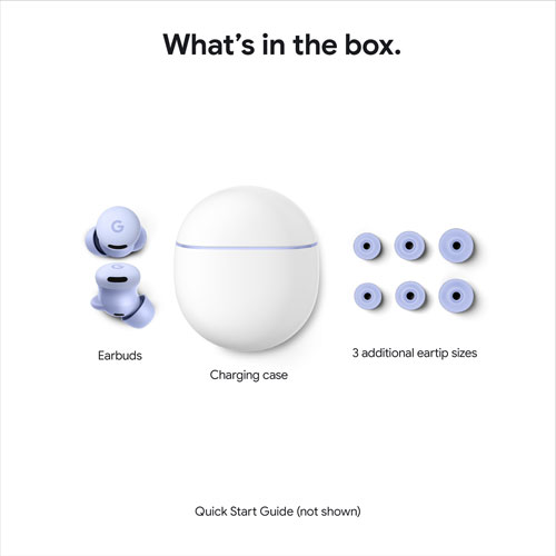 Google Pixel Buds 2a In-Ear Noise Cancelling True Wireless Earbuds - Iris