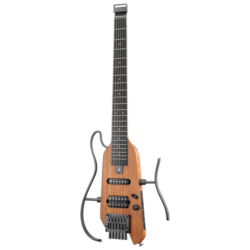 Open Box - Donner HUSH-X Electric Guitar Kit - Natural