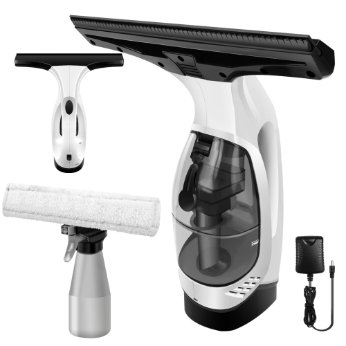 MYACUC  Window Vacuum Cleaner Set, 3 In 1 Cordless Window Vac With Spray/wipe/suck Up Water, Window Cleaning Tool for Shower Wall Mirror Car Windshield