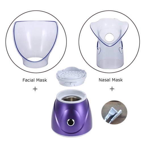 Facial Steamer,Nano Ionic Face Steamer for Home Facial,Face Sauna Spa Sinuses Moisturizing Cleansing Pores for for Women Moisturizing Home SPA