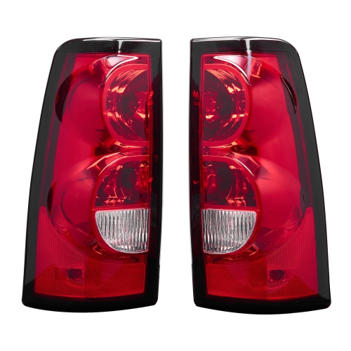 VEVOR 2PCS Tail Light Assembly Compatible with 2003-2006 Chevy Silverado 1500 1500 HD 2500 2500 HD 3500, 2007-2007 Chevy Classic, Driver & Passenger