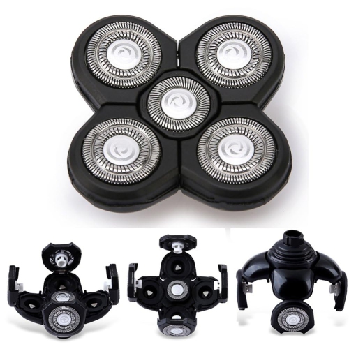 3-Pack 5-Blade Replacement Razor Heads for Men's Freedom Razors