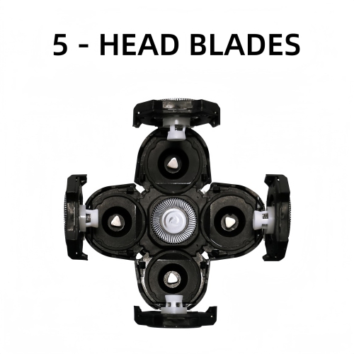 3-Pack 5-Blade Replacement Razor Heads for Men's Freedom Razors