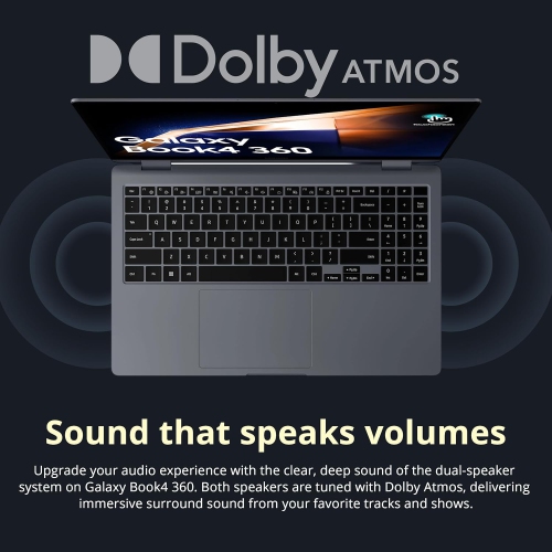 Samsung Galaxy Book4 2-in-1 15.6" FHD Touchscreen Laptop,16GB DDR5 RAM, 2TB Storage(1TB SSD+1TB Docking Station Set), Intel Core i7 150U,Backlit