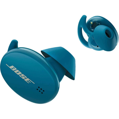 Écouteurs boutons sport de Bose - Écouteurs 100 % sans fil - Écouteurs Bluetooth pour l'entraînement et la course, Bleu Baltique