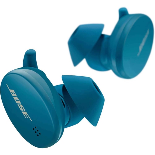 Écouteurs boutons sport de Bose - Écouteurs 100 % sans fil - Écouteurs Bluetooth pour l'entraînement et la course, Bleu Baltique