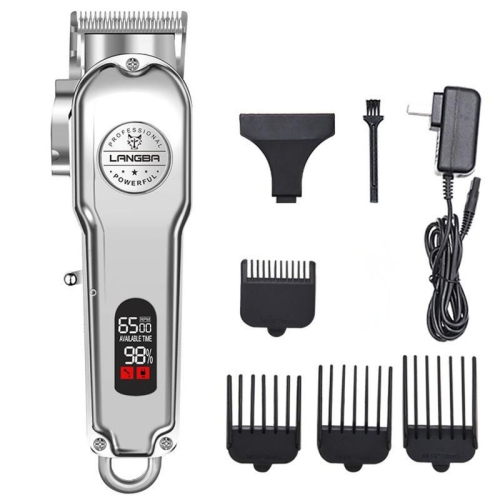Pet Grooming Shaver Trimmer Metal Low Noise Electric Clipper Cordless Machine Pet Professional Hair Clipper