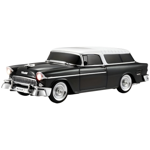 Haut-parleur Bluetooth berline – Son HD, radio FM, stéréo TWS, lumières de fête LED, lecture USB/TF, Micro mains libres – Décoration portative pour