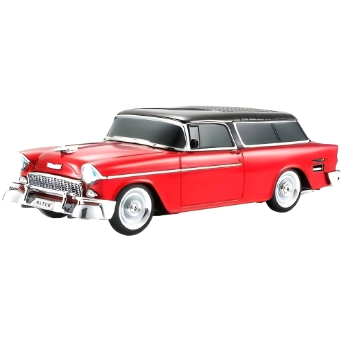 Haut-parleur Bluetooth berline – Son HD, radio FM, stéréo TWS, lumières de fête LED, lecture USB/TF, Micro mains libres – Décoration portative pour