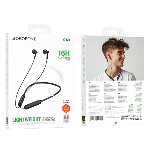 Borofone BE70 Cloud Neck-mounted BT Earphones