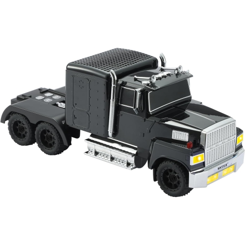 American Truck Model Bluetooth Replica Speaker – Portable HD Sound, TWS Stereo,FM Radio, LED Party Lights, Built-in Microphone Hands-Free,Surprise