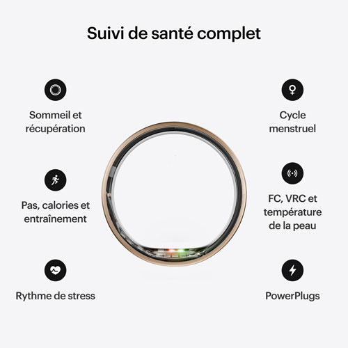 Ultrahuman Ring Air Sleep & Fitness Smart Ring - Size 8 - Rose Gold