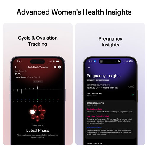 Anneau intelligent pour le sommeil et la mise en forme Ring Air d'Ultrahuman - Taille 14 - Rose doré