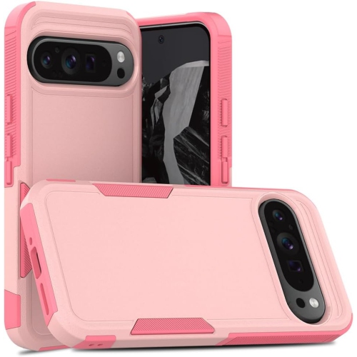 XCRS Google Pixel 10 et Pixel 10 Pro (2025) Étui double couche Comm robuste, robuste, Tuff Cover