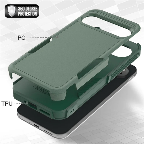 XCRS Google Pixel 10 & Pixel 10 Pro (2025) Case Dual Layered Comm Rugged, Heavy Duty, Tuff Cover