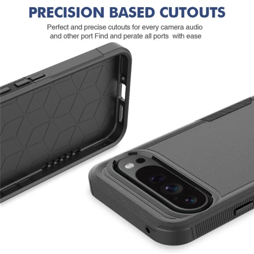 XCRS Google Pixel 10 Pro XL Case Dual Layered Comm Rugged, Heavy Duty, Tuff Cover
