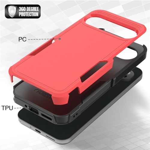 XCRS Google Pixel 10 Pro XL Étui double couche robuste Comm, robuste, Tuff Cover