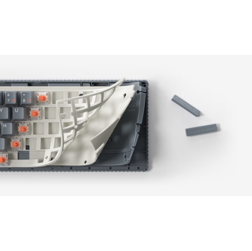 NuPhy Halo65 HE RGB Low Profile Hotswap Wired Mechanical Gaming Keyboard – 65% Layout , Magnetic Coral Switches – Compatible with Windows,iOS,macOS