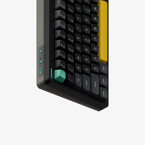 NuPhy Halo96 V2 RGB Low Profile Hotswap Wireless Mechanical Gaming Keyboard – 96% Layout, Lemon Switches – Compatible with Windows,iOS,macOS and