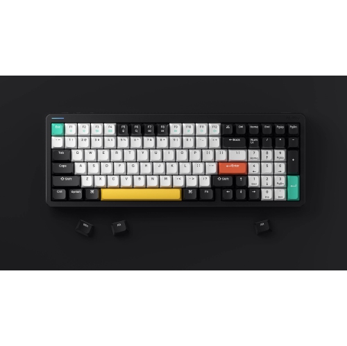 NuPhy Halo96 V2 RGB Low Profile Hotswap Wireless Mechanical Gaming Keyboard – 96% Layout, Lemon Switches – Compatible with Windows,iOS,macOS and