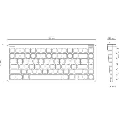 NuPhy Halo75 V2 RGB Low Profile Hotswap Wireless Mechanical Gaming Keyboard – 75% Layout, Lemon Switches – Compatible with Windows,iOS,macOS and