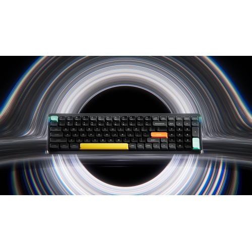 NuPhy Air96 V2 RGB Low Profile Hotswap Wireless Mechanical Gaming Keyboard – 96% Layout, Aloe Switches – Compatible with Windows,iOS,macOS and more,