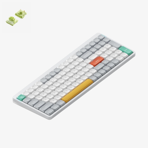 NuPhy Air96 V2 RGB Low Profile Hotswap Wireless Mechanical Gaming Keyboard – 96% Layout, Aloe Switches – Compatible with Windows,iOS,macOS and more,
