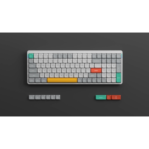 NuPhy Air96 V2 RGB Low Profile Hotswap Wireless Mechanical Gaming Keyboard – 96% Layout, Aloe Switches – Compatible with Windows,iOS,macOS and more,