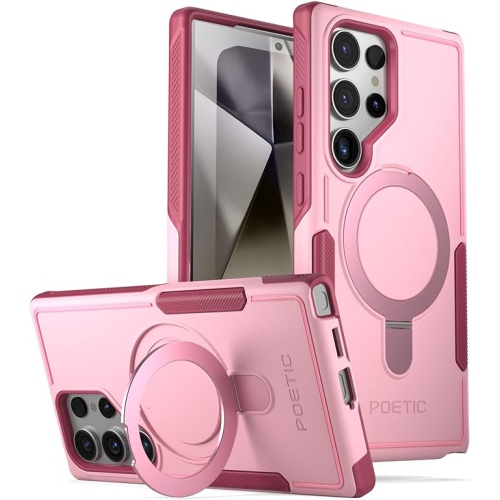 Poetic Neon MagPro Series Case Designed for Galaxy S24 Ultra 5G 6.8 inch,[Compatible with MagSafe] Dual Layer Heavy Duty Rugged Shockproof