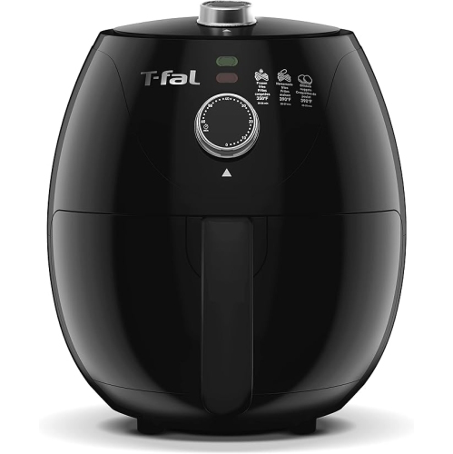 T-Fal Air Fryer Essential, 3.2 Litre / 3.4 Quarts, 1200W, Air Fryer, Grill, Roast, Bake, Perfect Size, Oil-less, Non-stick