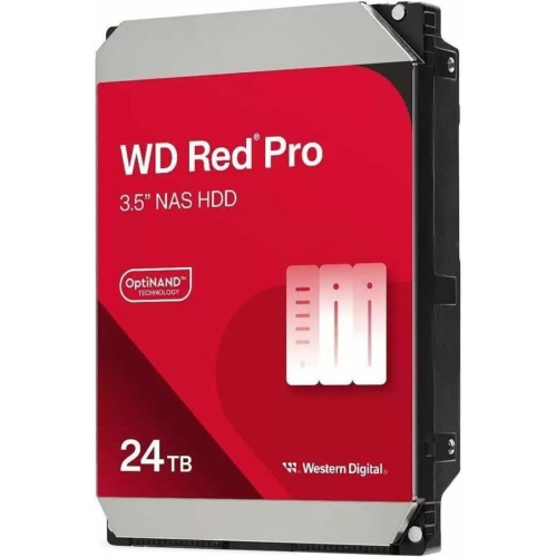 Western Digital Red Pro WD241KFGX 24TB 7200 RPM 512MB Cache SATA 6.0Gb/s 3.5" HD OEM