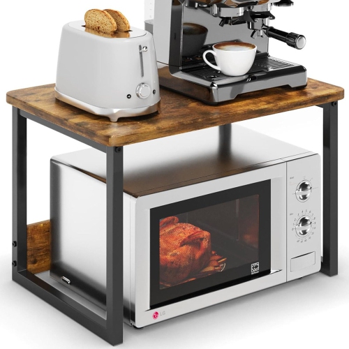 axGear Kitchen Countertop Organizer Cabinet Shelf Office Desktop Riser Printer Stand