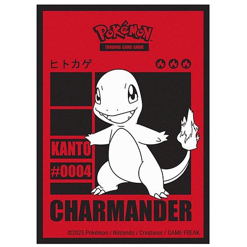 Ultra Pro Standard Size Card Sleeves: "Charmander" Pokemon 65 Sleeves per pack