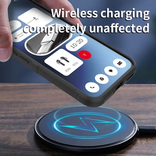 Étui en silicone souple Skin Feeling pour Nothing Phone 3a Couverture de protection - Blanc