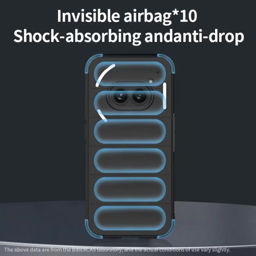 Étui en silicone souple Skin Feeling pour Nothing Phone 3a Couverture de protection - Blanc