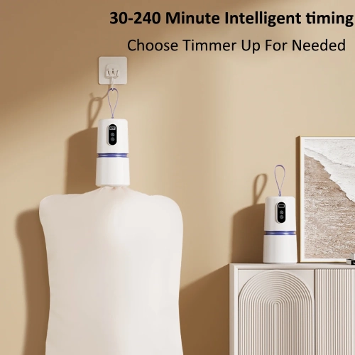 Souffleuse à air pliante Sèche-linge 8 engrenages à minuterie avec circulation de chauffage à 360° pour l'utilisation dans une résidence