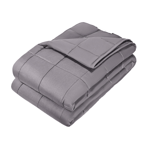 VEVOR 25 lbs Weighted Blanket, 80 x 87 in King Size, Soft 100% Cotton Heavy Blanket with Glass Beads, Breathable Material, Suitable for 250-310 lbs