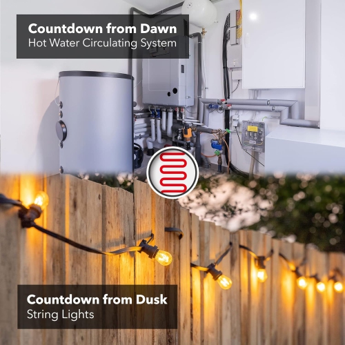 BN-LINK Short Cycle Timer, 24H/Day/Night, Photocell, Hydro/Aquaponic/Aeroponic