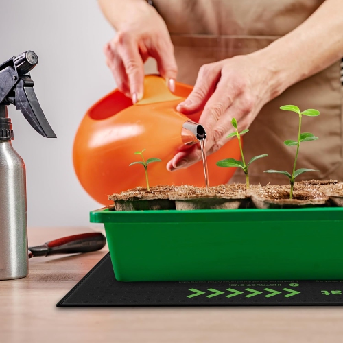 BN-LINK Durable Seedling Heat Mat, 10"x20.75", Waterproof, for Seed Starting/Greenhouse/Germination