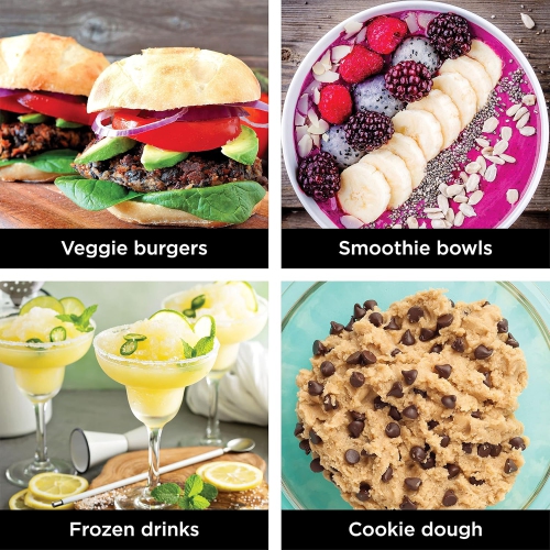 Ninja Foodi Power Blender & Processor System with Smoothie Bowl Maker and Nutrient Extractor, Black/Silver - Canadian Edition 72oz