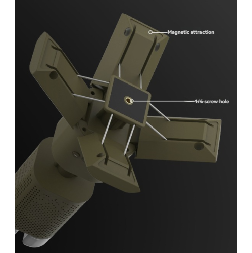 14000mAh Telescopic Camping Lantern with Bluetooth Speaker - 110cm Tripod, 180° Rotating Head, IPX5 Waterproof and Fast Charging, Magnetic Base, Fast