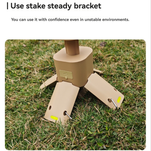 14000mAh Telescopic Camping Lantern with Bluetooth Speaker - 110cm Tripod, 180° Rotating Head, IPX5 Waterproof and Fast Charging, Magnetic Base, Fast