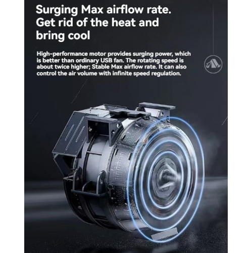 Ventilateur de table de camping extérieur – Ventilateur portatif rechargeable avec lampe LED, ventilateur oscillant silencieux, idéal pour le bureau,