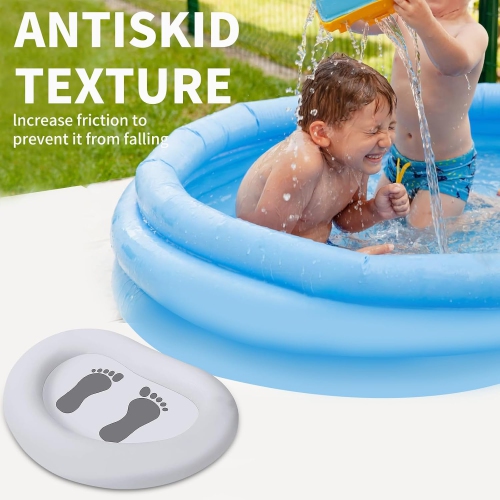 Inflatable Pool Foot Bath Basin,Foot Soaking Bath Basin Foot Bath for Pool Entry Ladder,Pool Foot Wash Basin for Above Ground Swimming Pool Hot Tub