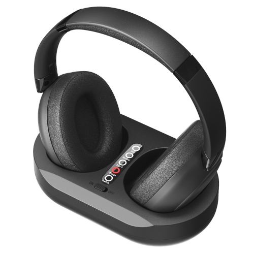 Wireless Headphones for TV Bluetooth Headphones with Transmitter Charging Base, Perfect Audio Sync, Low Audio Delay, Ideal Gift for The