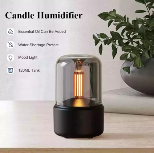 Diffuseur d'huile essentielle, diffuseur d'aromathérapie 120&nbsp;ml avec arrêt automatique, diffuseurs miniatures pour huiles essentielles, avec