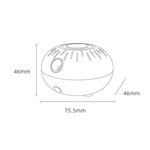 Diffuseur sans eau, diffuseur d'huile essentielle rechargeable sans eau par USB, diffuseurs sans eau pour huiles essentielles , silencieux pour la