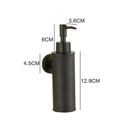 [Durable and rust-proof] 304 stainless steel push soap dispenser - wall-mounted shower gel/hand soap bottle, 100ml suitable for bathroom, kitchen